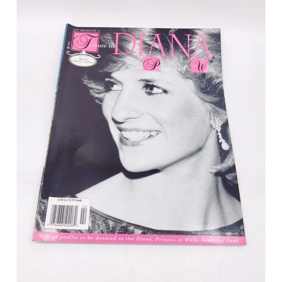 Vintage LFP Presents A Tribute to Diana Princess of Wales Collectors Magazine - Picture 1 of 6
